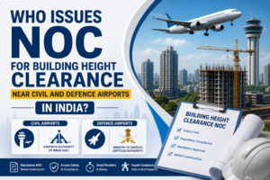 who issues airport height clearance in India